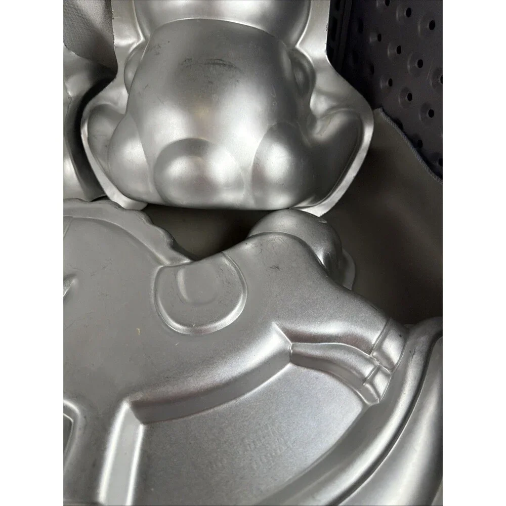 Vtg Wilton Character Cake Pan Lot (Set of 5) Lion, Horse, Bear, Butterfly, Train